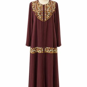 Egyptians Open abaya with zipper ANH-13412EG