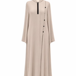 Hidden zipper Egyptians abaya ANH-13451EG