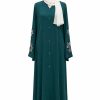 Embroidery Egyptians abaya ANH-13437EG